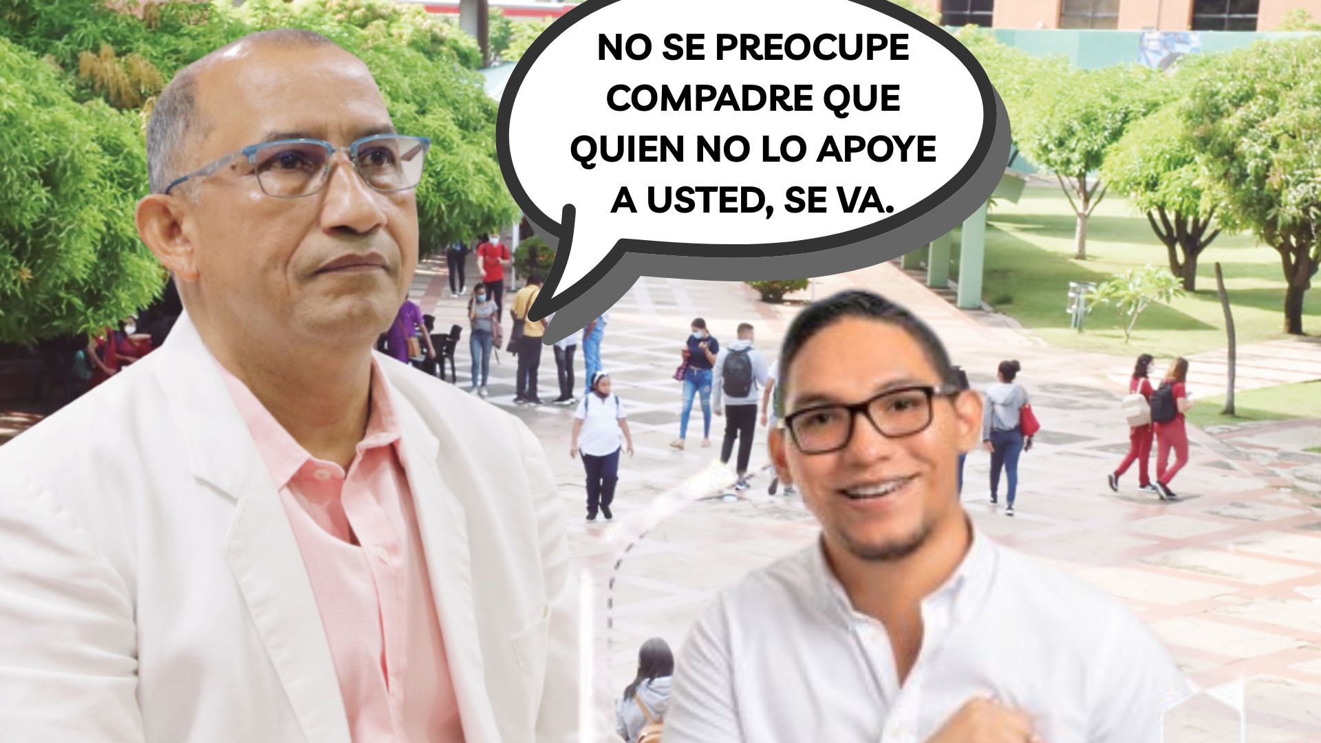 Docentes de la UPC sin pago y presionados por el rector.